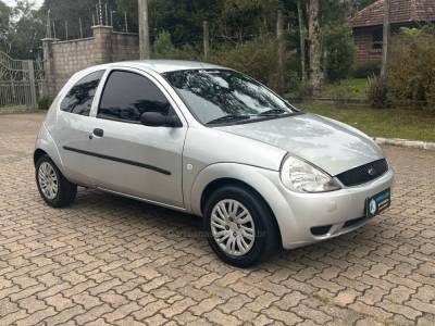 FORD - KA - 2004/2004 - Cinza - Sob Consulta