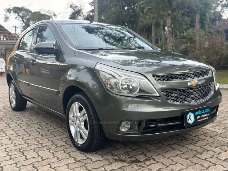 CHEVROLET - AGILE - 2009/2010 - Verde - Sob Consulta