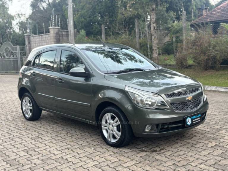 CHEVROLET - AGILE - 2009/2010 - Verde - Sob Consulta