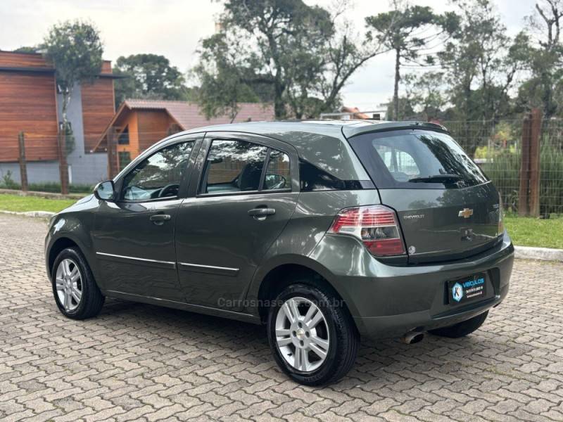 CHEVROLET - AGILE - 2009/2010 - Verde - Sob Consulta